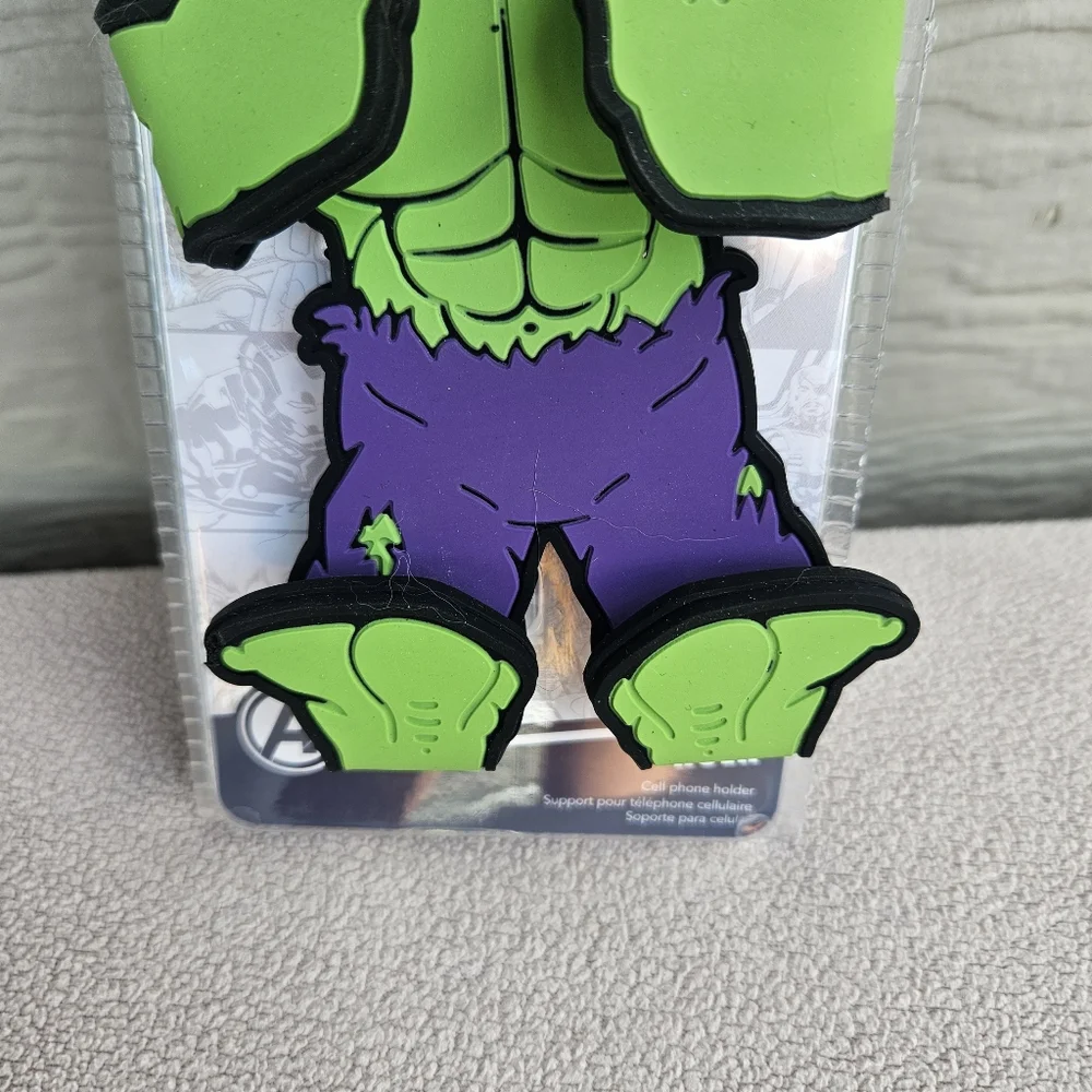 Marvel Hug Buddy Universal Vent Clip Cell Phone Vehicle Holder Hulk Avengers